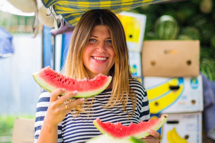 Watermelons from Kherson. Maria Kalenska food blog, Odessa.