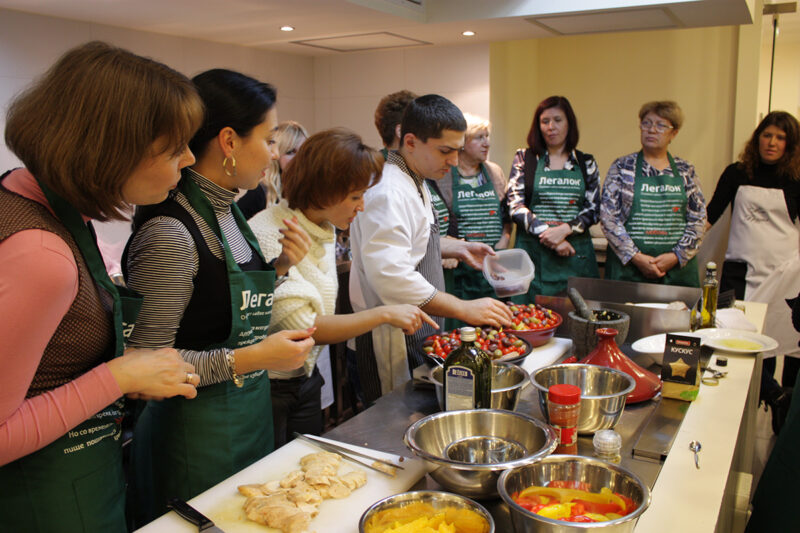 Master class with chef Andrey Gavrilyuk. Сooking school "My Odessa Cuisine".