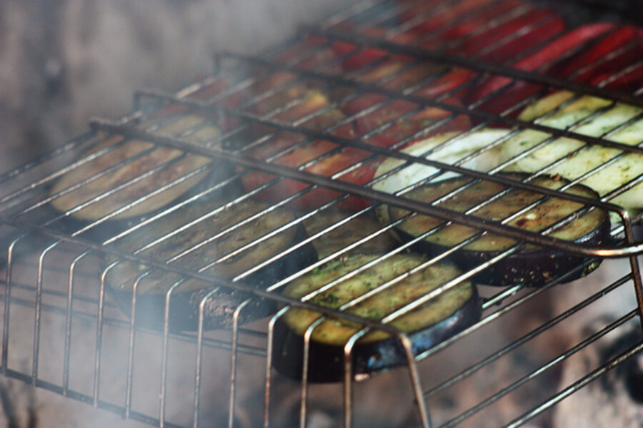 Grilled vegetables by Ivan. Step by step picture recipes in cooking blog.