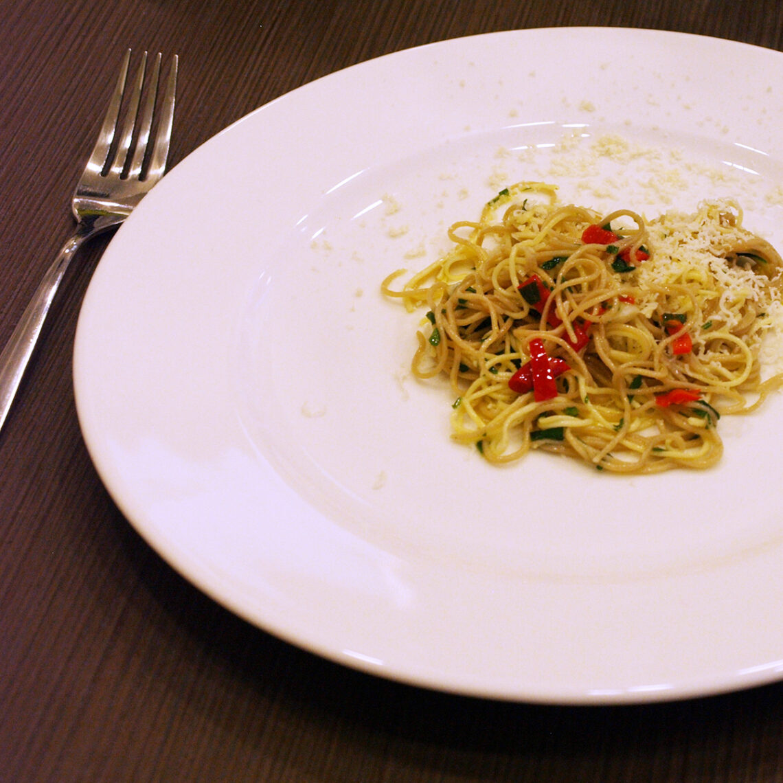 Spaghetti peperoncino