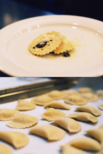 Ricotta and truffles ravioli. Recipes and meal ideas in Maria Kalenska blog