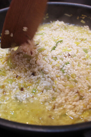 Risotto bianco. Best recipes with photos of tasty dishes.