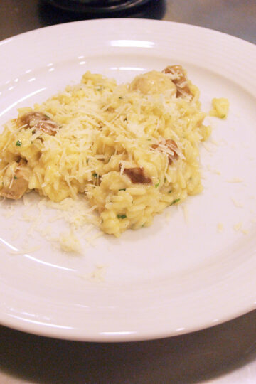 Porcini Risotto. Best recipes with photos of tasty dishes.