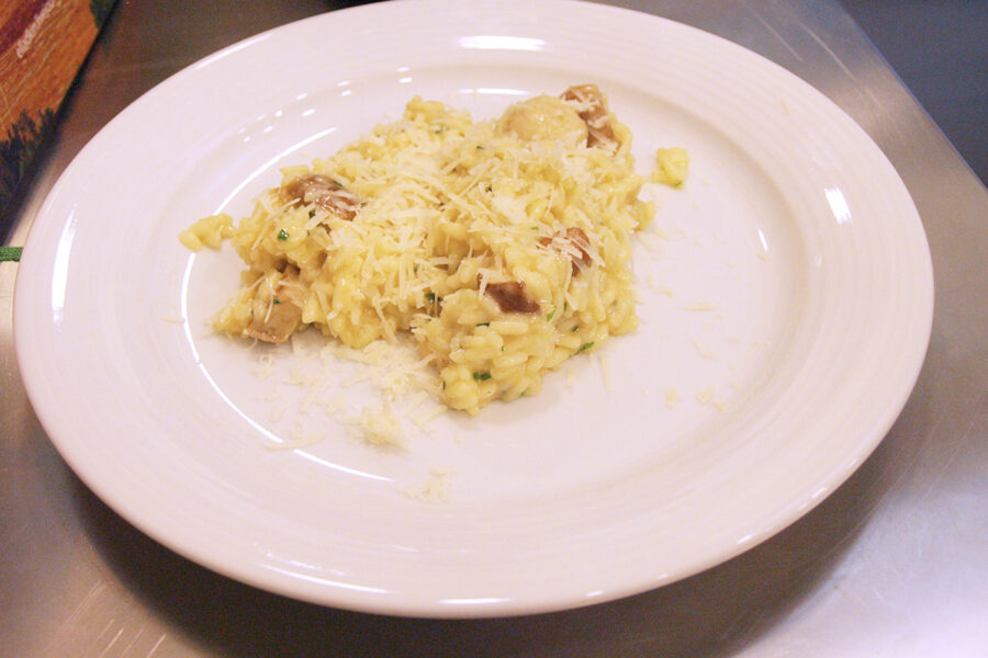 Porcini Risotto. Best recipes with photos of tasty dishes.