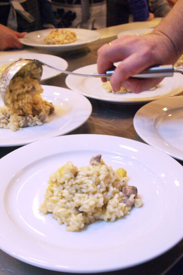 Risotto with duck and chestnuts. Best recipes with photos of tasty dishes.