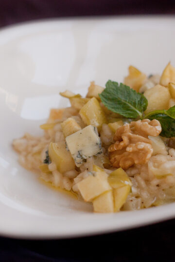 Apple risotto. Best recipes with photos of tasty dishes.