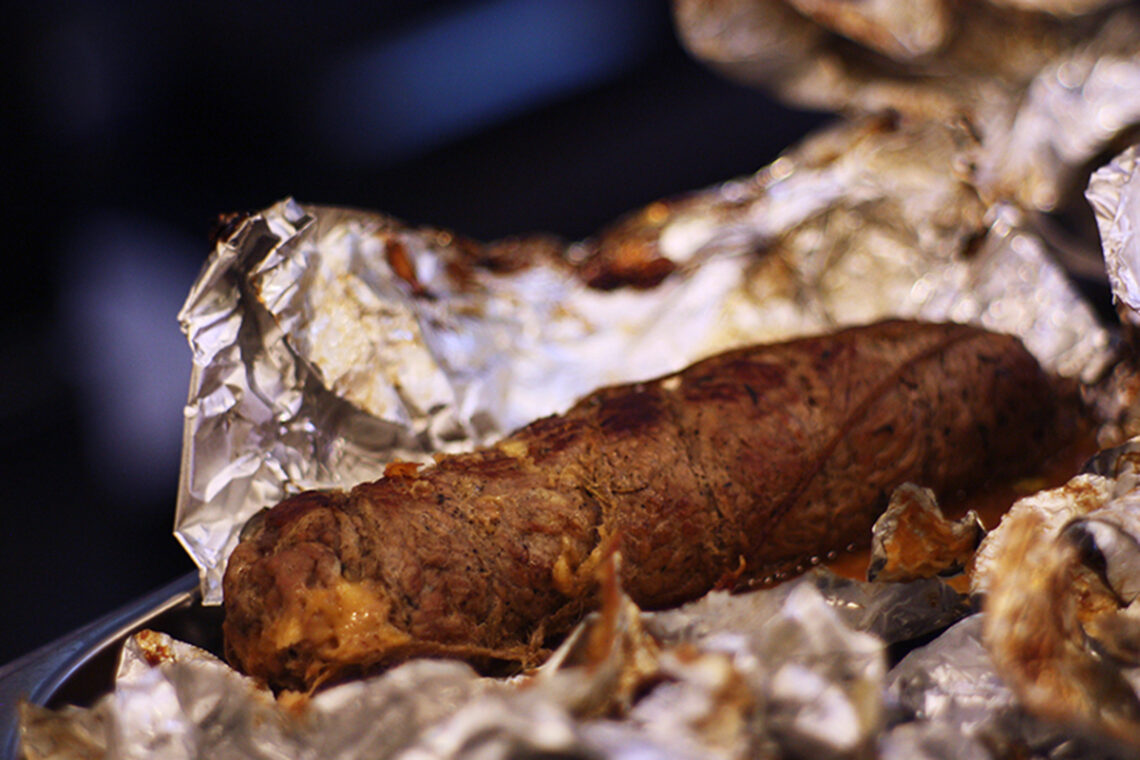 Beef roll with mushrooms and cheese from Odessa banquets. Best recipes with photos of tasty dishes.