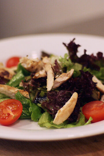 Grilled chicken salad