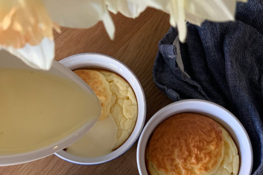 Cheese soufflé