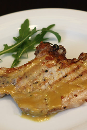 Mustard pork chops. Best food photos and recipes in Maria Kalenska blog