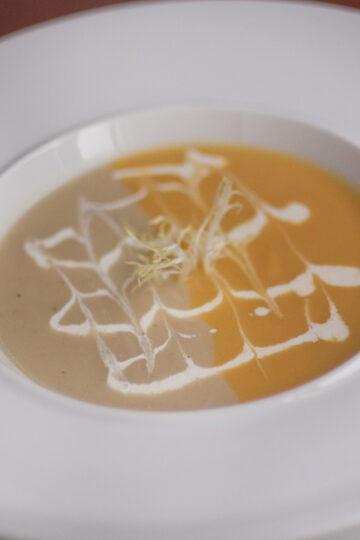 Parsnip soup. Food recipes with photos and instructions.