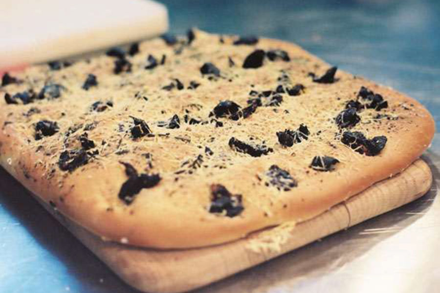 Focaccia. Tasty recipes online from famous chefs.