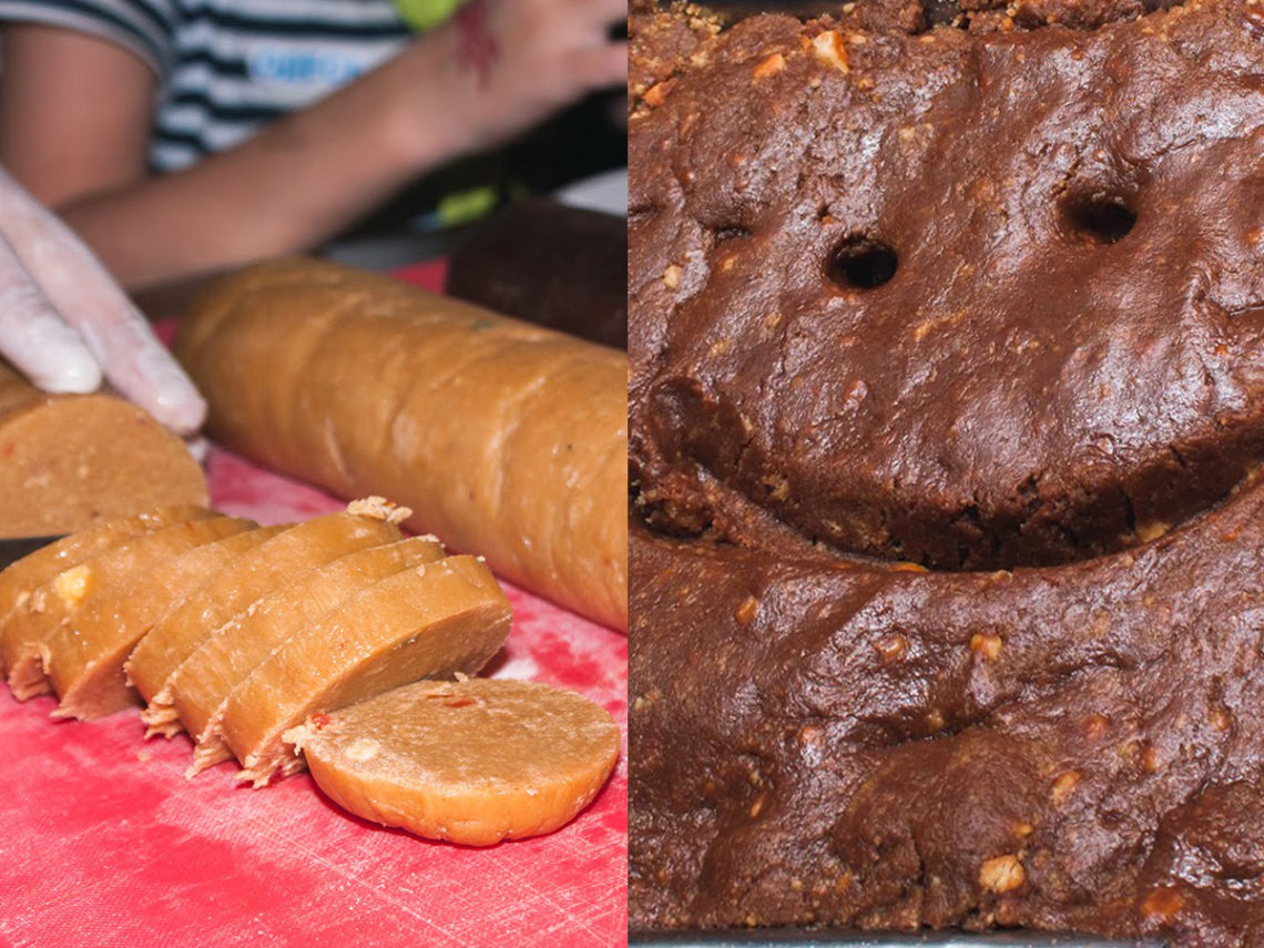 Chocolate salami by Alexander Stefoglo. Delicious recipes from famous chefs.