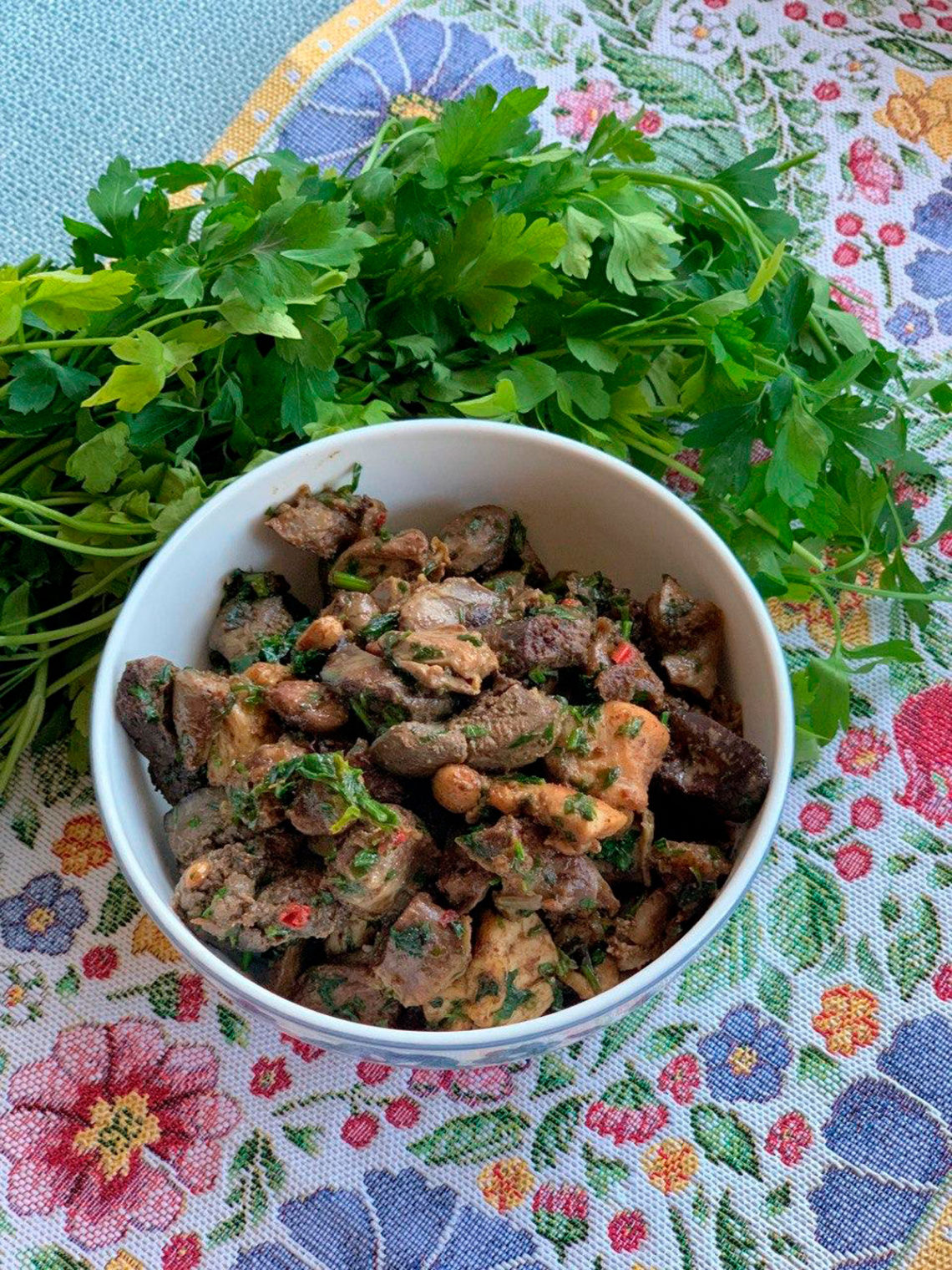 Jerusalem mixed grill variation by Andrei Velichko. Home cooking recipes with step-by-step photos.