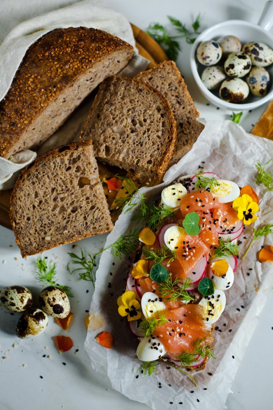 Buckwheat sourdough bread by Mykola Nevrev. The best culinary blog for cooking at home.