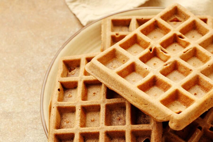 Sourdough waffles - cooking at home recipes with photos and instructions.