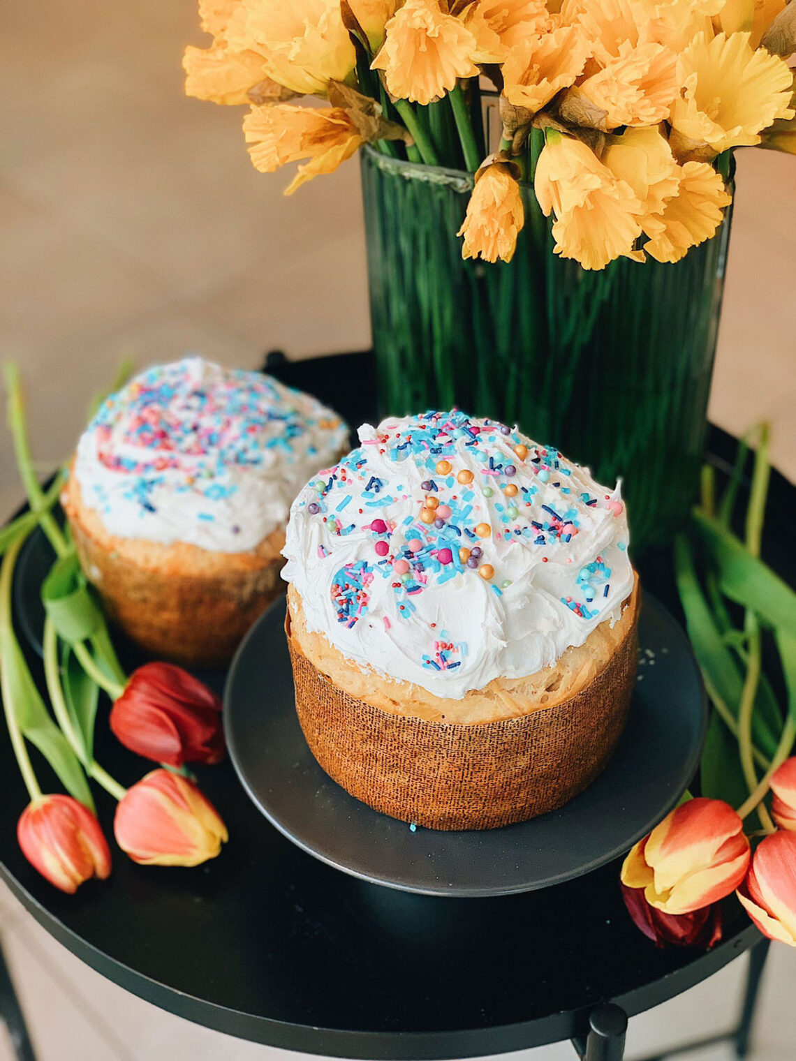 Sourdough Ukrainian Easter Bread (Paska) by my Odessa grandmother - cooking at home recipes with photos and instructions