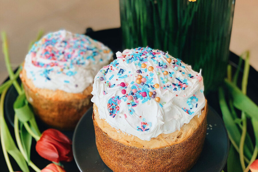 Sourdough Ukrainian Easter Bread (Paska) by my Odessa grandmother - cooking at home recipes with photos and instructions